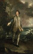 Sir Joshua Reynolds Captain the Honourable Augustus Keppel oil painting